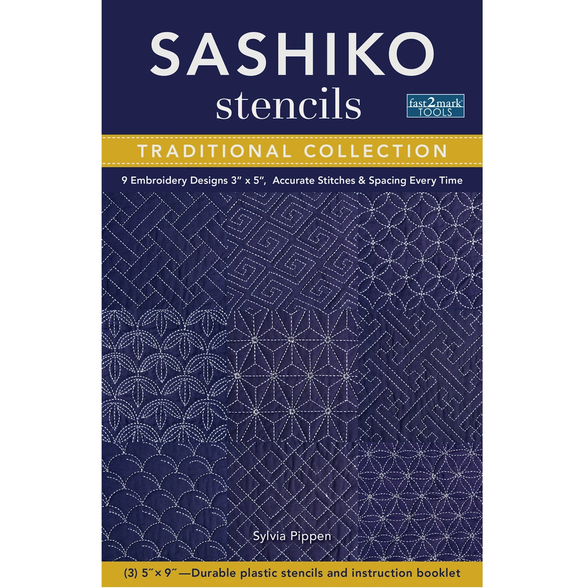 Sashiko Stencils, A Traditional Collection
