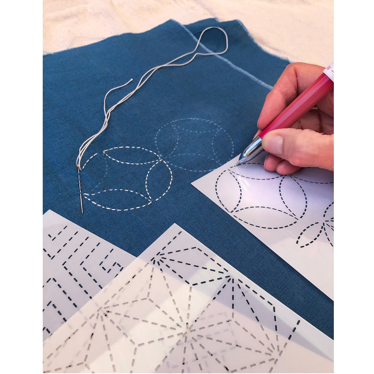 Sashiko Stencils, A Traditional Collection