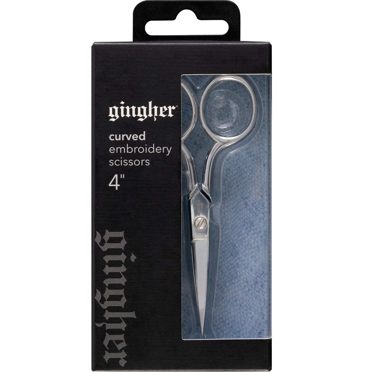 Gingher 4in Curved Embroidery Scissors
