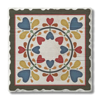 Barn Quilts Coasters | 12 Designs