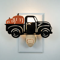 Pumpkin Truck Night Light - Light Bulb Included