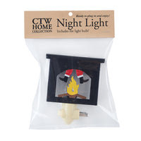 Santa Chimney Night Light - Light Bulb Included