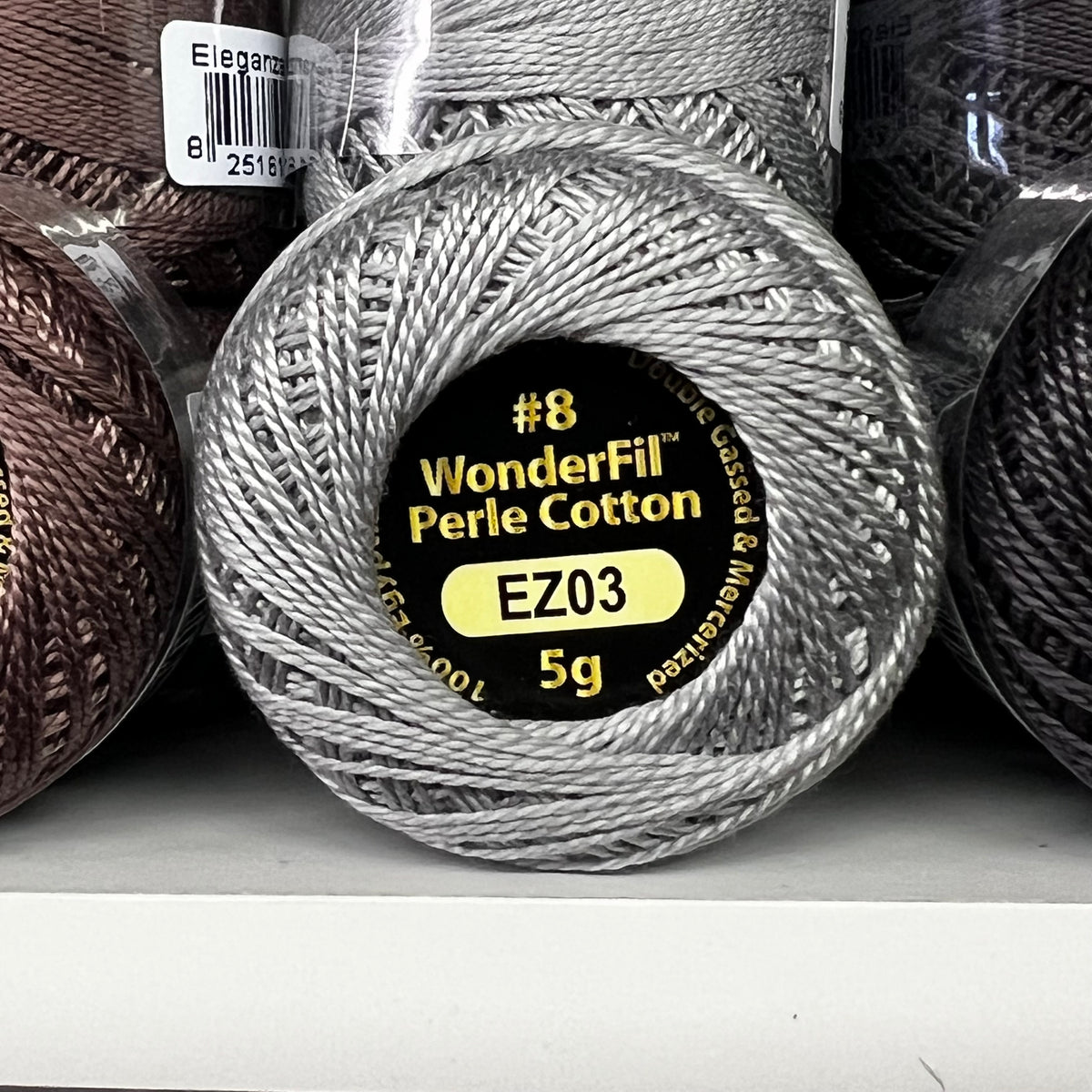 Eleganza 8wt Solid Perle Cotton Thread 42 yd