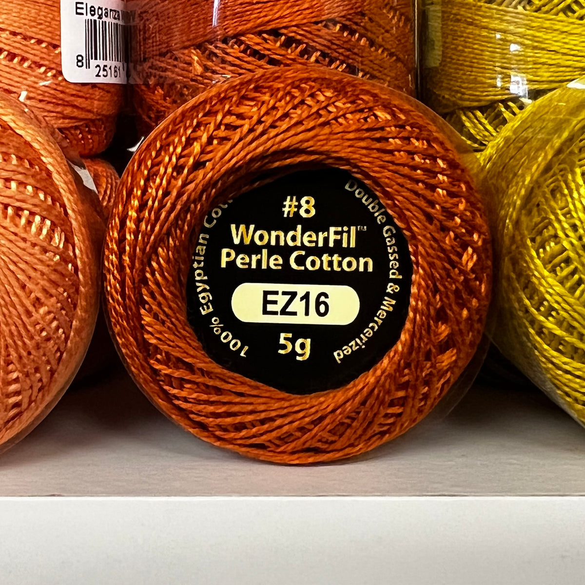 Eleganza 8wt Solid Perle Cotton Thread 42 yd