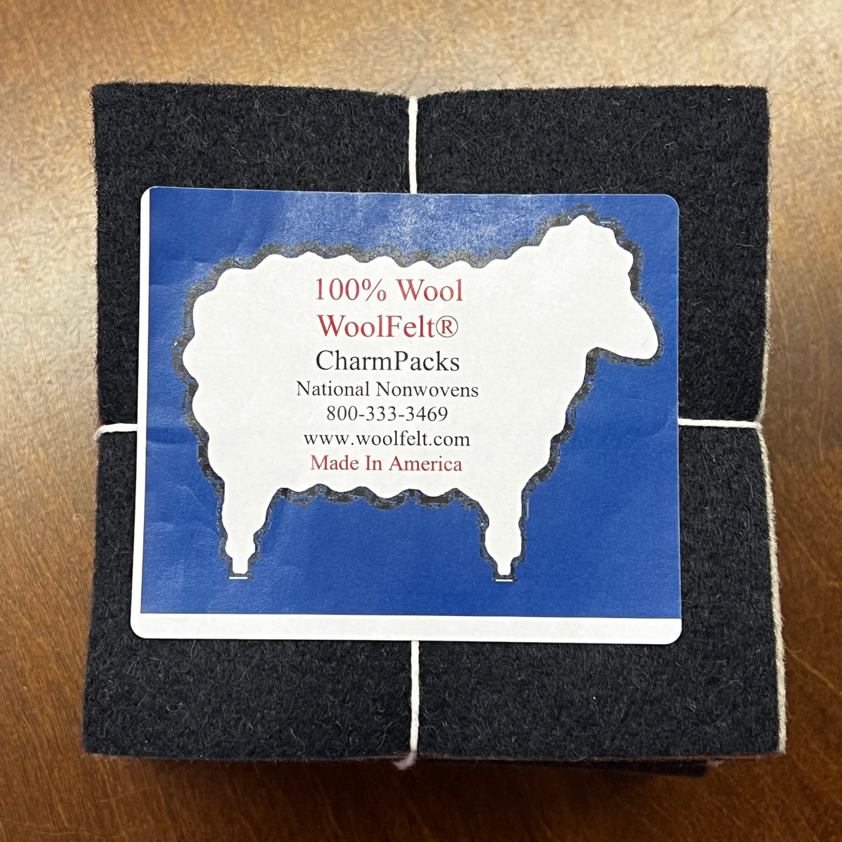 Wool Felt 100% Wool Homespun Charm Pack