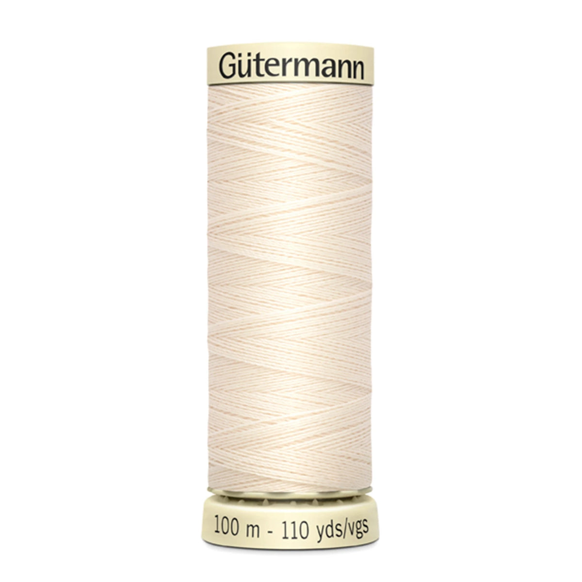 Gutermann 22 EGGSHELL Sew-all Polyester All Purpose Thread 100m/110yds