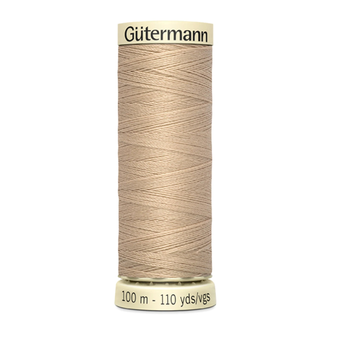 Gutermann 500 ECRU Sew-all Polyester All Purpose Thread 100m/110yds
