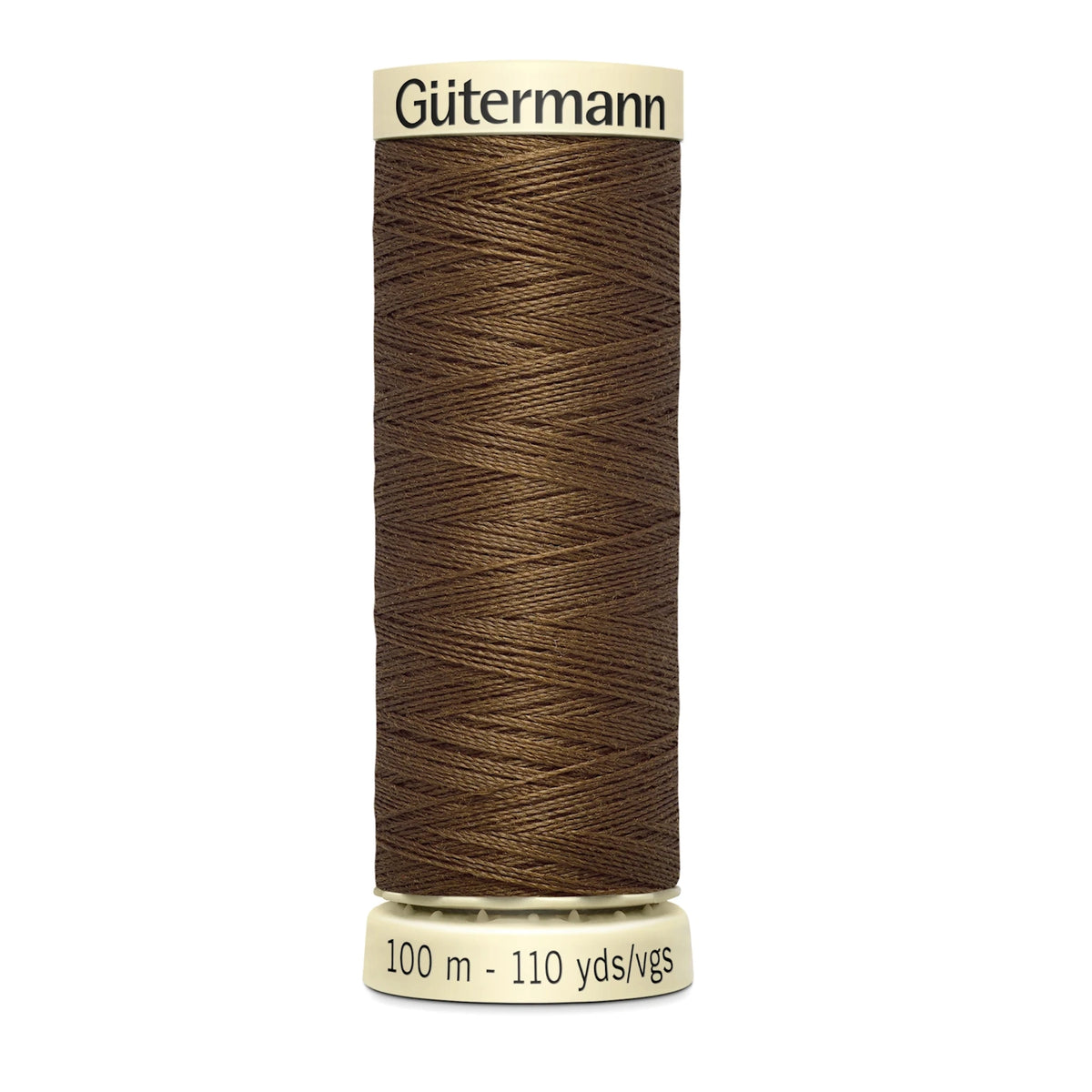 Gutermann 544 DARK BROWN Sew-all Polyester All Purpose Thread 100m/110yds