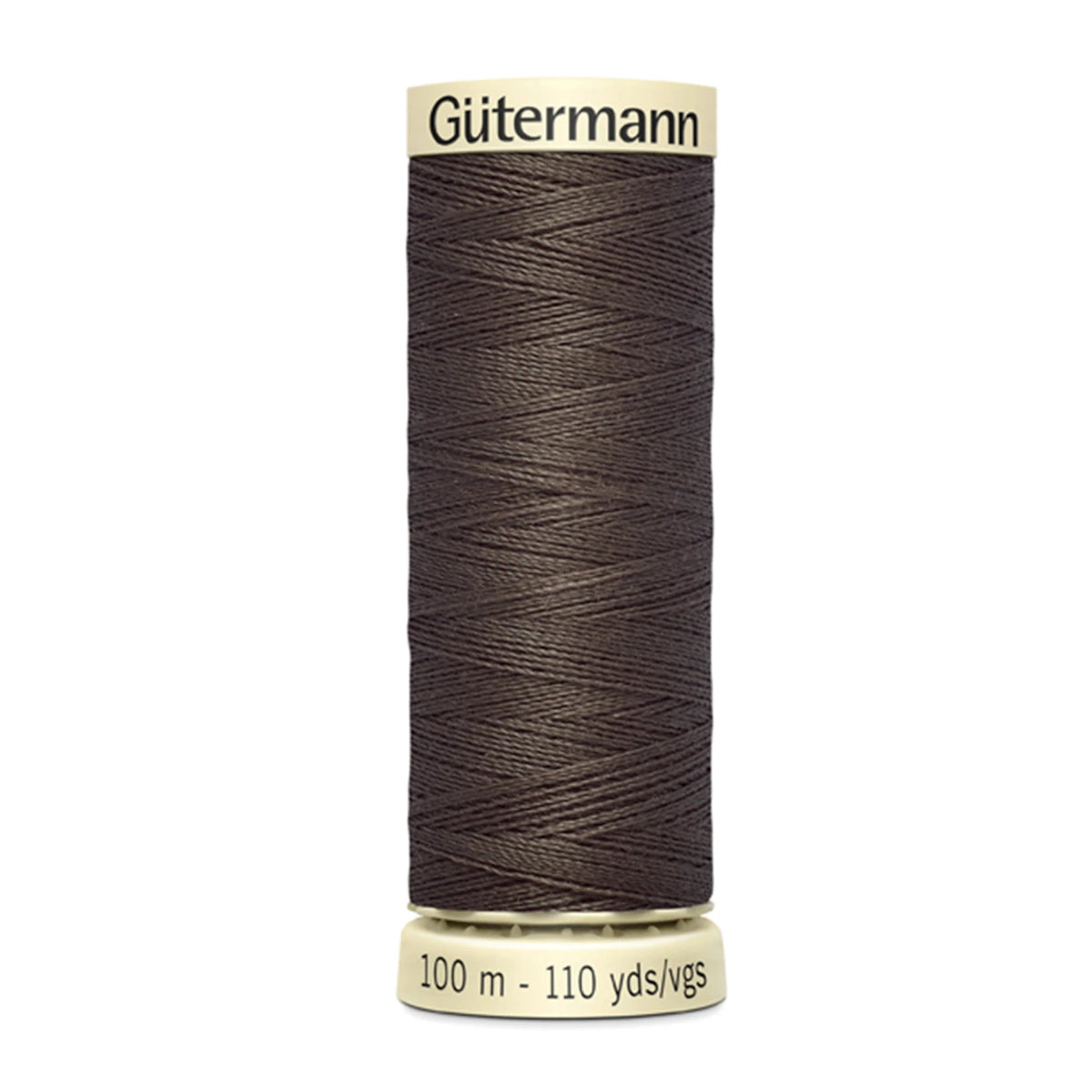 Gutermann 582 DARK MOCHA Sew-all Polyester All Purpose Thread 100m/110yds