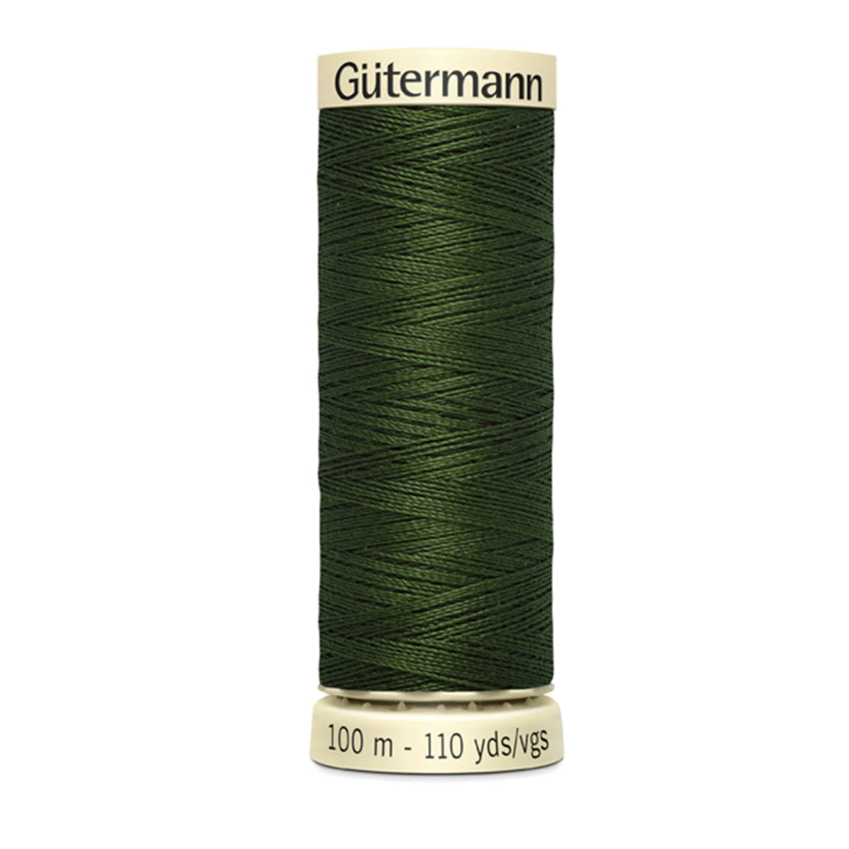Gutermann 782 BLACK OLIVE Sew-all Polyester All Purpose Thread 100m/110yds