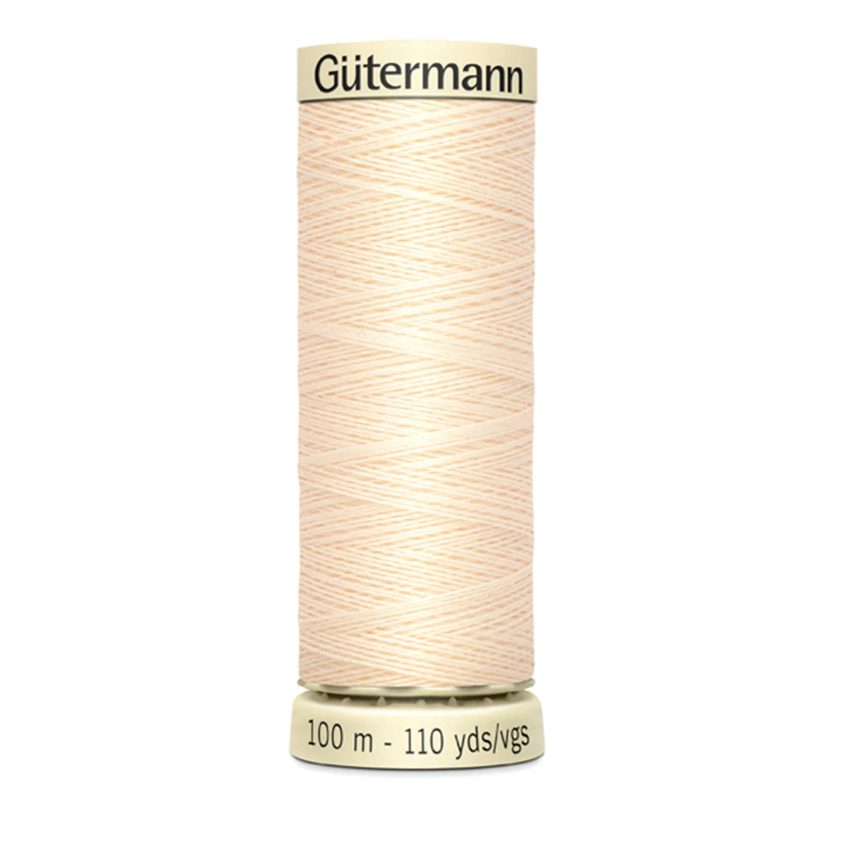 Gutermann 800 IVORY Sew-all Polyester All Purpose Thread 100m/110yds