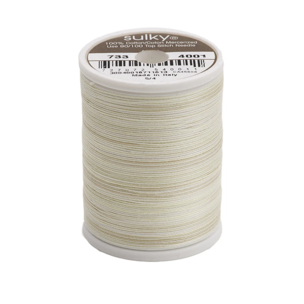 Blendables Cotton Thread 30wt 500 yards | Choose Your Color
