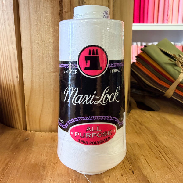 Maxi-Lock Polyester Serger Thread 50 wt 3000 yds | Apothecary Fabrics