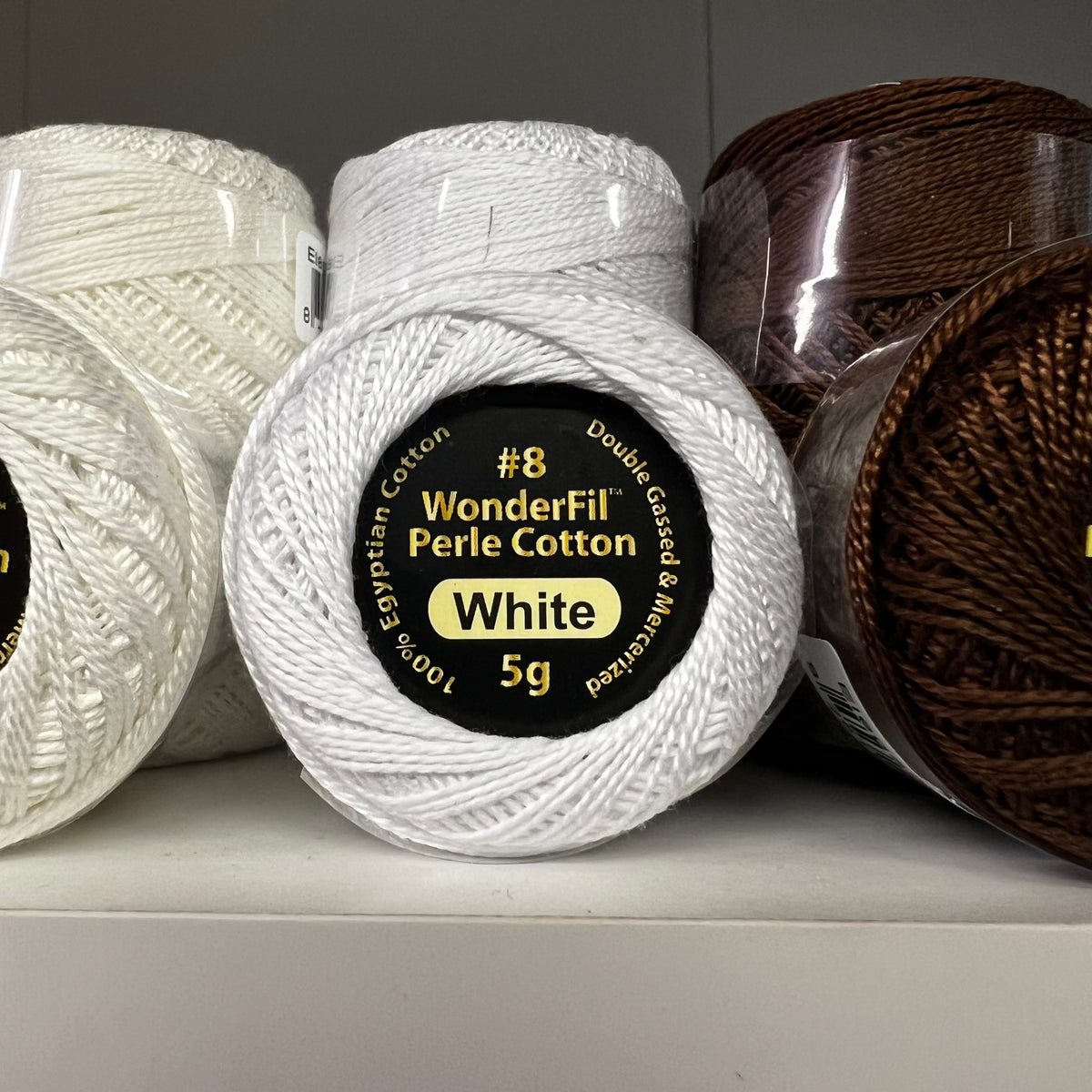 Eleganza 8wt Solid Perle Cotton Thread 42 yd
