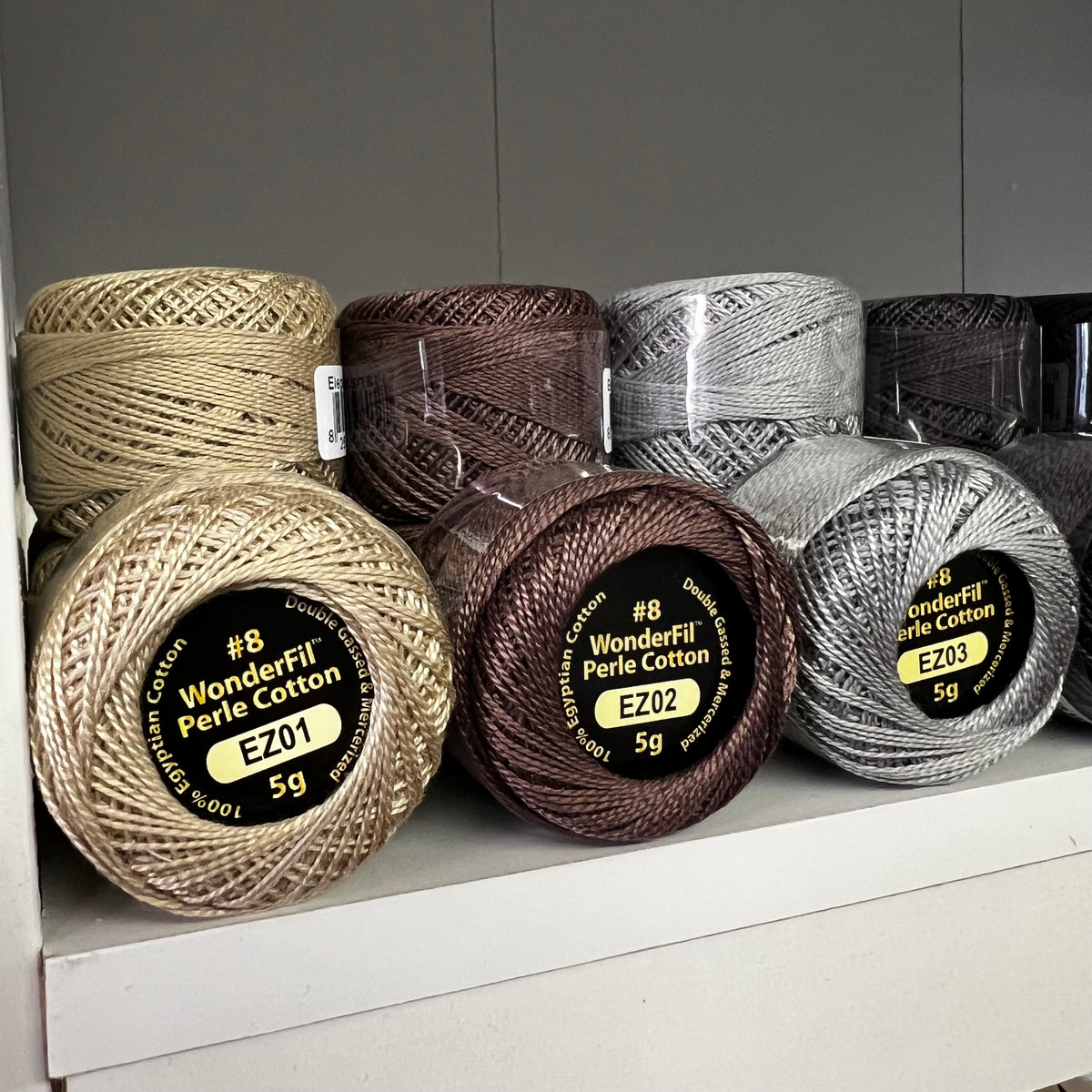 Eleganza 8wt Solid Perle Cotton Thread 42 yd