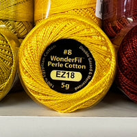 Eleganza 8wt Solid Perle Cotton Thread 42 yd