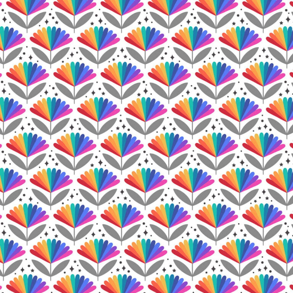 Over the Rainbow | Bright Rainbow Flower
