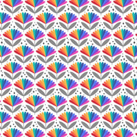 Over the Rainbow | Bright Rainbow Flower