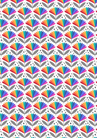 Over the Rainbow | Bright Rainbow Flower