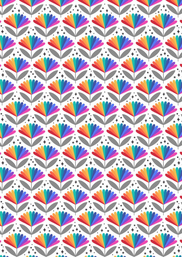 Over the Rainbow | Bright Rainbow Flower