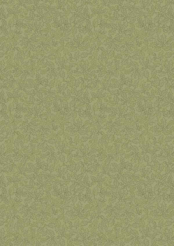 Old Quercus | Sketched Oak Leaves on Woodland Green