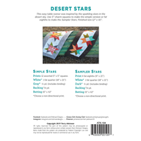 Desert Stars Table Runner Pattern