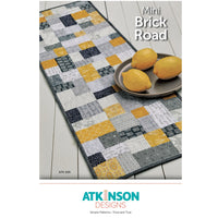 Mini Brick Road Table Runner Pattern
