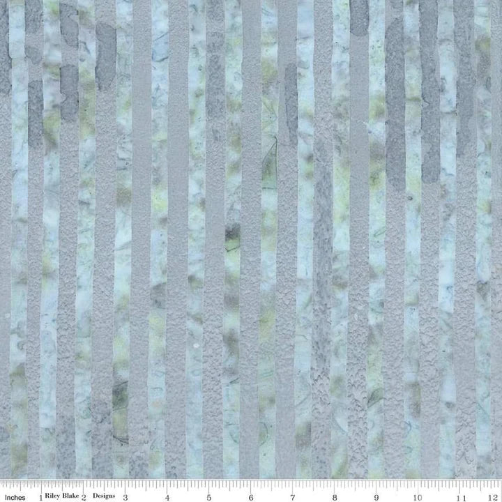 Batiks | Get in Line | Steel Sapphire