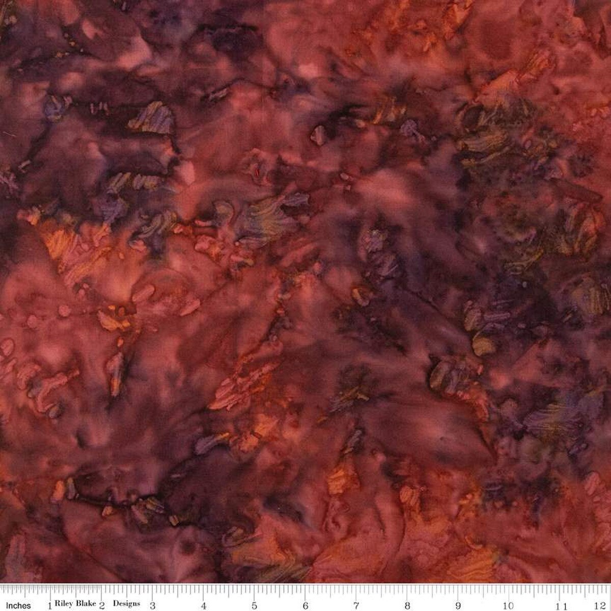 Batik | Color Play Mottled Mocha Chestnut Batiks Fabric | Riley Blake - Sold by the 1/2 Yard