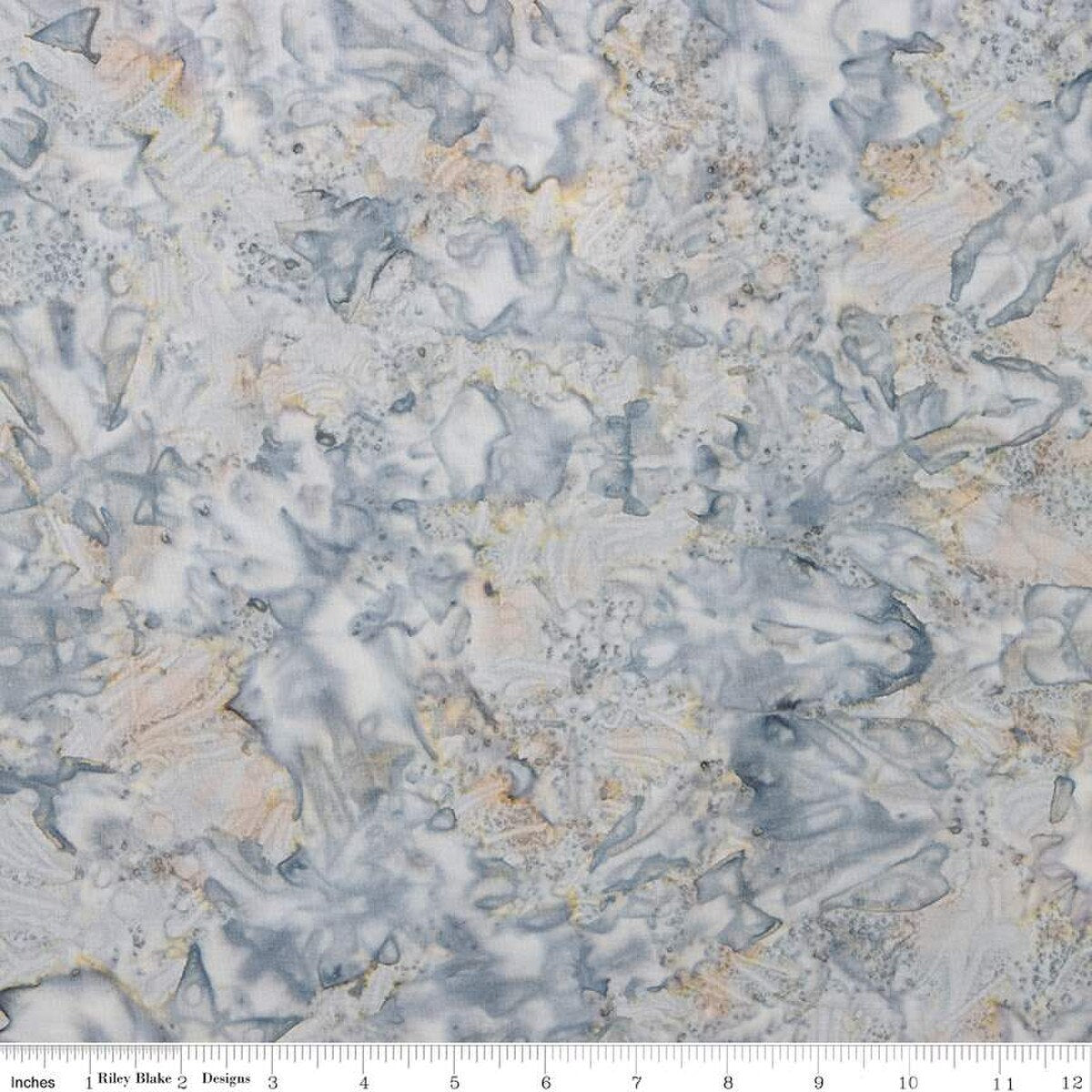 Batik | Color Play Mottled Frost Batiks Fabric | Riley Blake | Sold by the 1/2 Yard