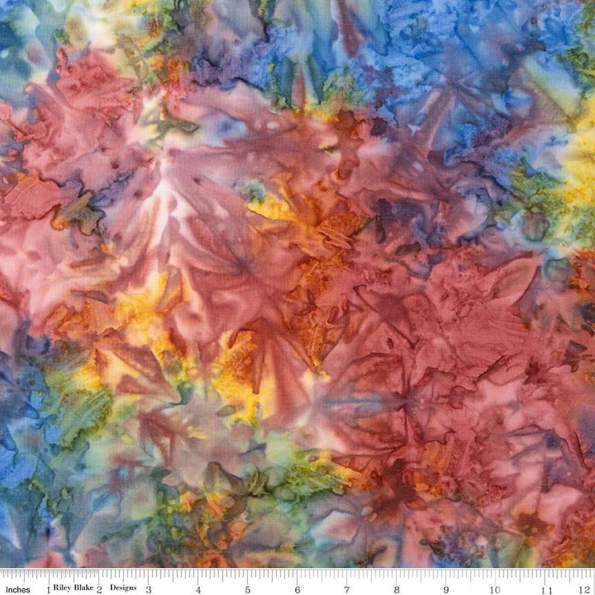 Batiks | Color Play Mottled | Coral Fiesta