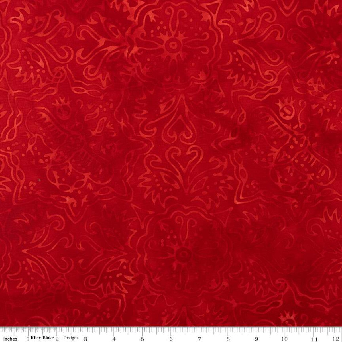 Batik | Rainbow Brights Red Batiks Fabric | Riley Blake - Sold by the 1/2 Yard