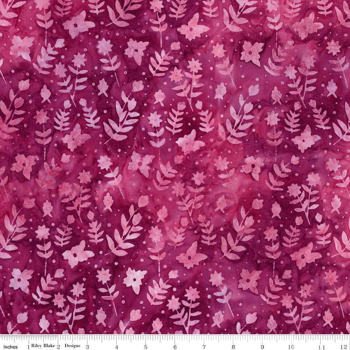 Batik | Daisy Dots Tulip Time Batiks Fabric | Riley Blake - Sold by the 1/2 Yard