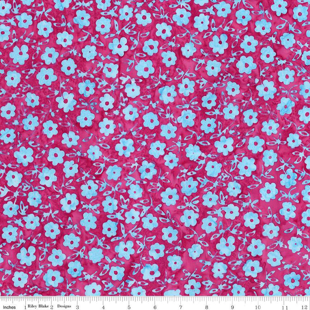 Batik | Daisy Dots Prismatic Bliss Batiks Fabric | Riley Blake - Sold by the 1/2 Yard