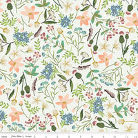 Riley Blake Wildwood Wander Main Cream - Sold by the 1/2 Yard