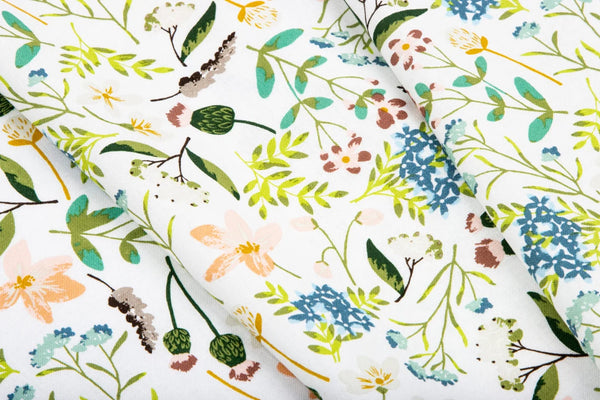 Riley Blake Wildwood Wander Main Cream - Sold by the 1/2 Yard