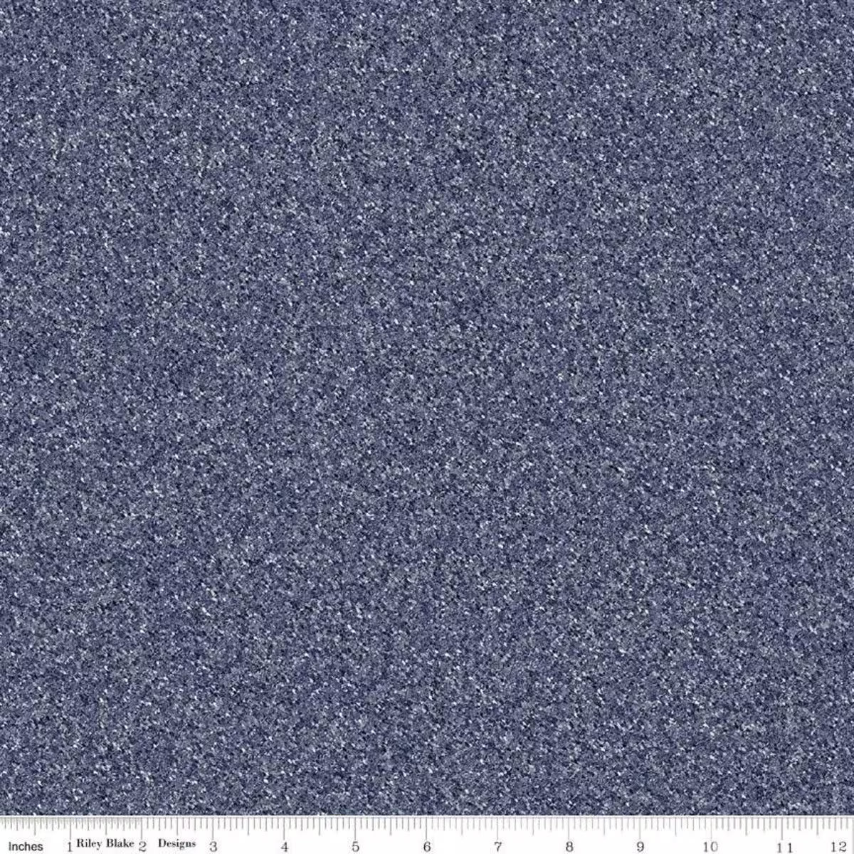 Trento COSMOS Blue Blender Fabric by Riley Blake Designs - Sold by the 1/2 Yard