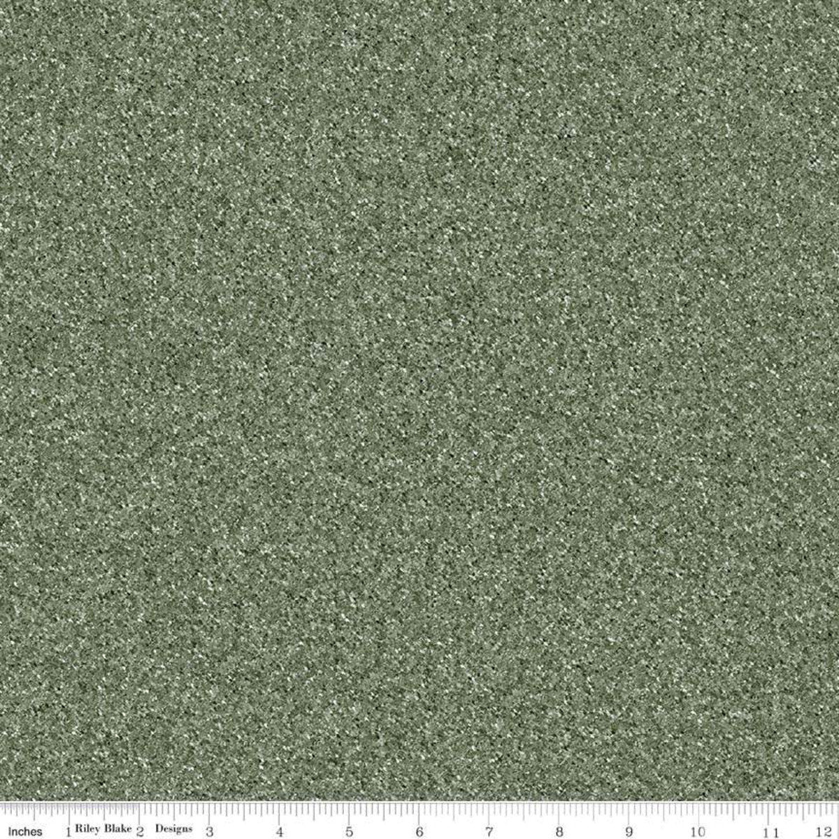 Trento Evergreen Blender Fabric by Riley Blake Designs - Sold by the 1/2 Yard