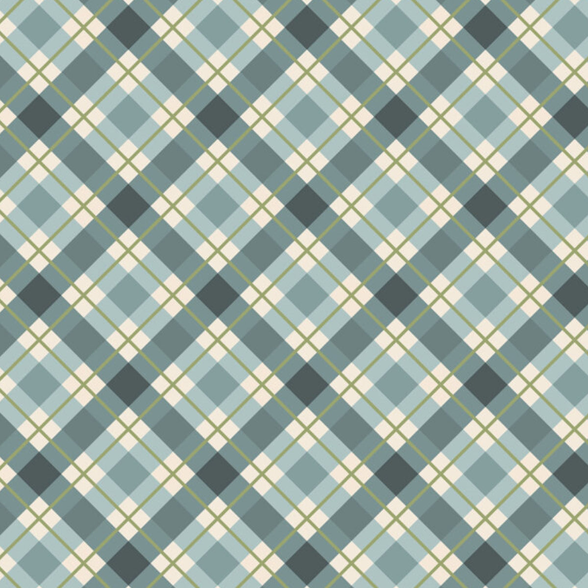Winter Blue Check | Celtic Christmas