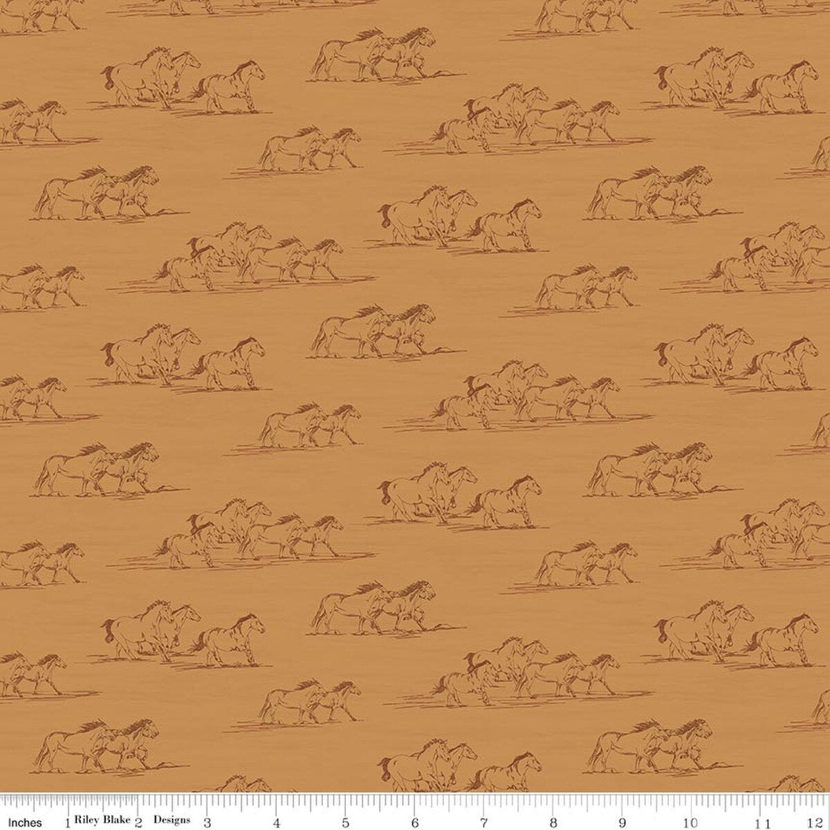 The Homestead | Horse Toile Ochre