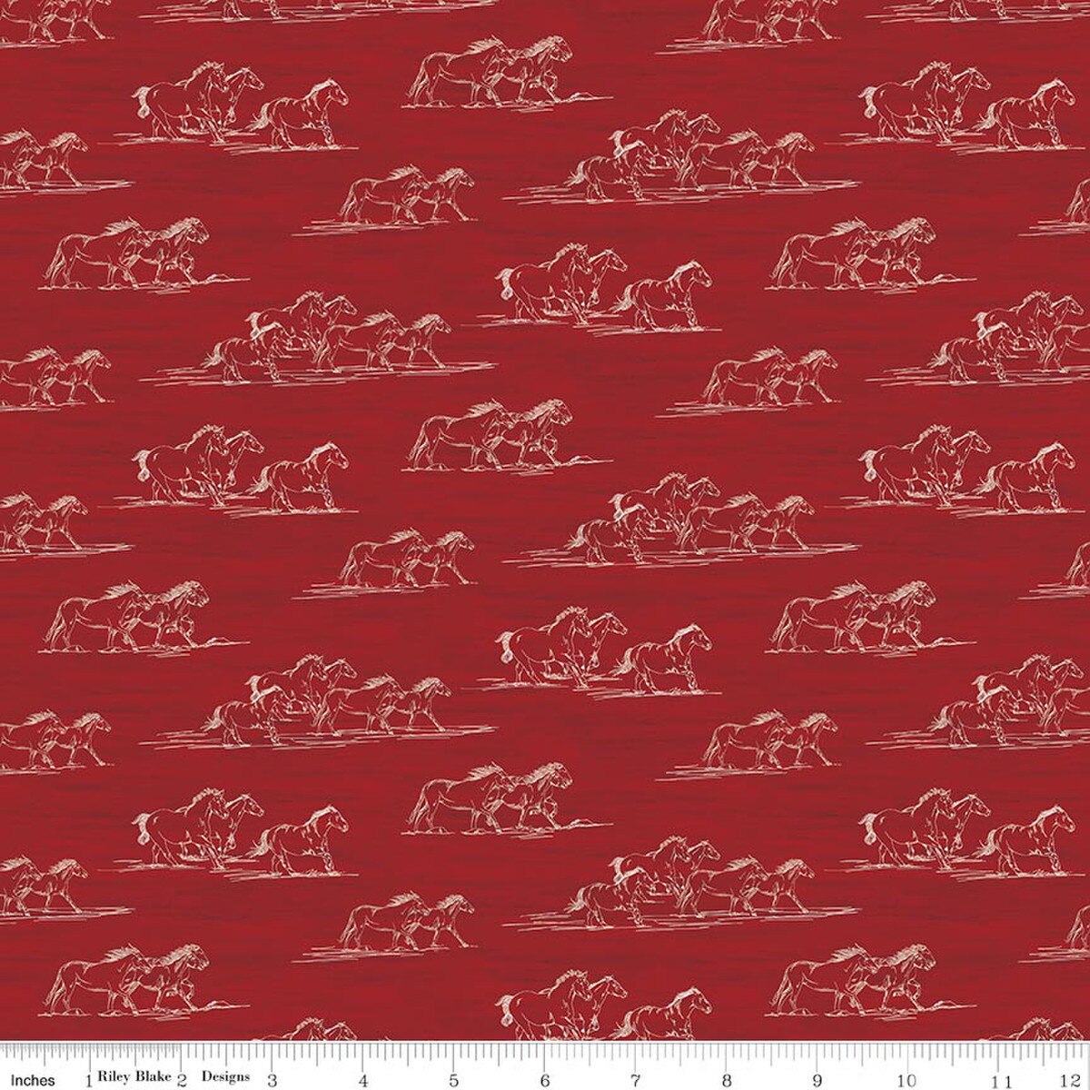 The Homestead | Horse Toile Red