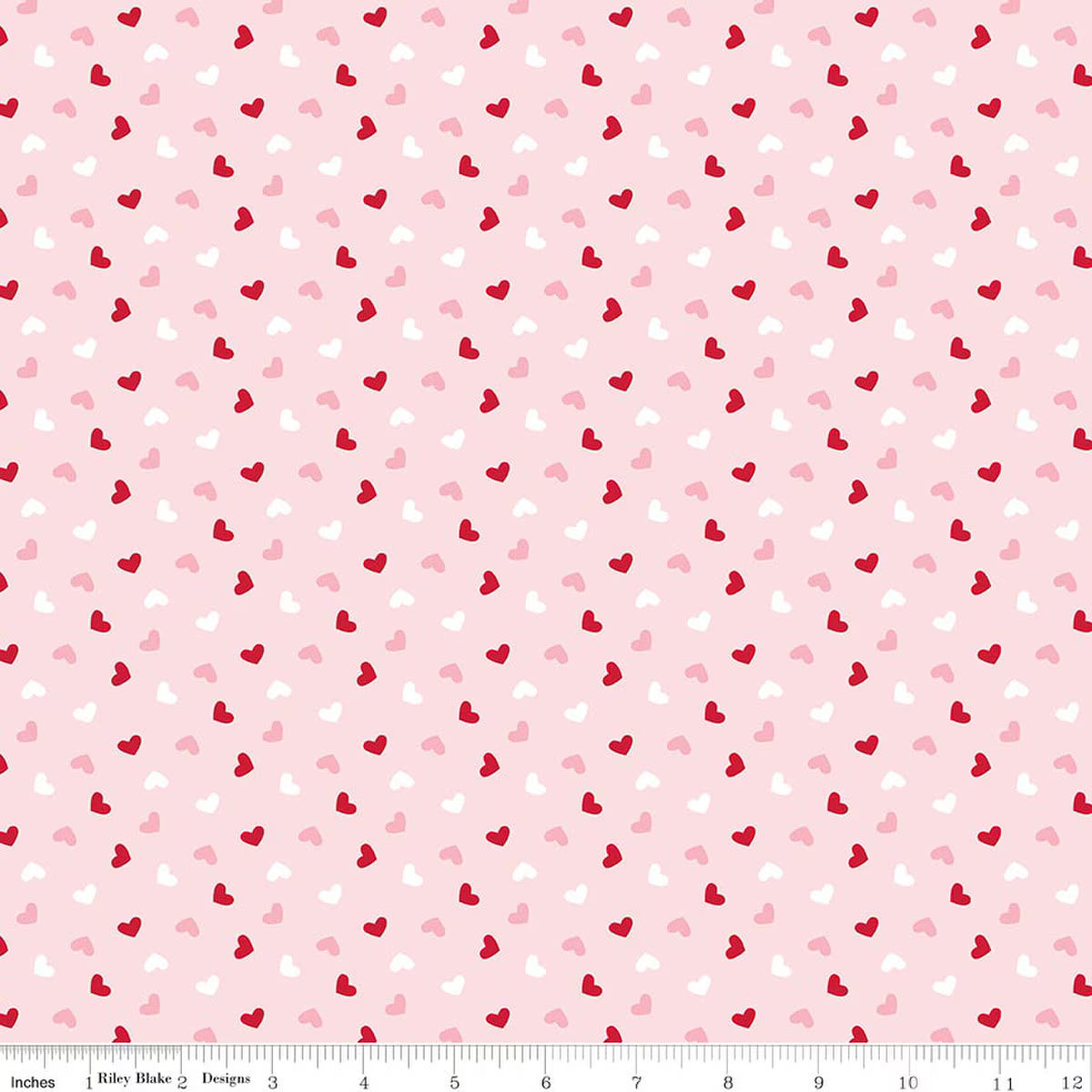 Seasonal Basics | Heart Toss Pink