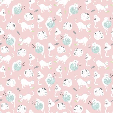 A Purrfect Day | Pink Yarn