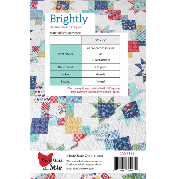 Brightly Quilt Pattern