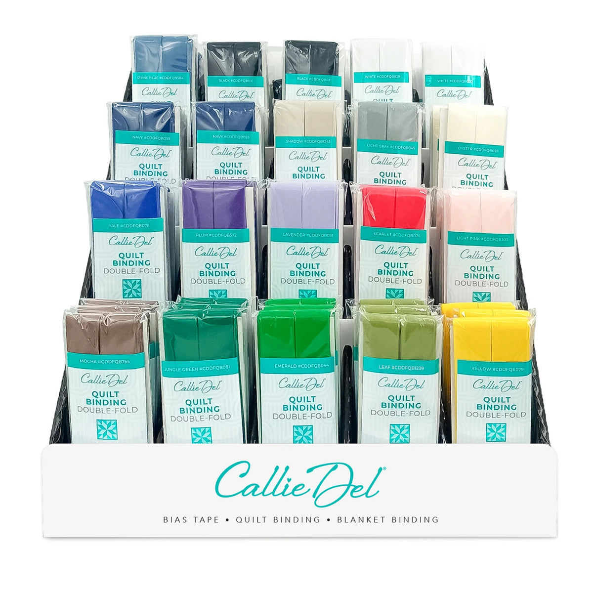 Double Fold Quilt Binding | 7/8" x 3yd | 17 Colors Available