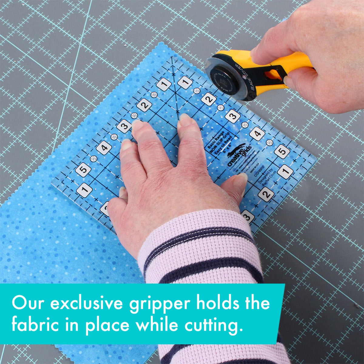 Creative Grids Quilt Ruler Basic Range 6in Square