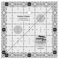 Creative Grids Quilt Ruler Perfect 5 Square