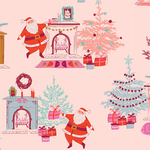 Down the Chimney | Christmas in Color Art Gallery Fabrics