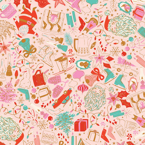 Decked and Dazzled | Christmas in Color Art Gallery Fabrics