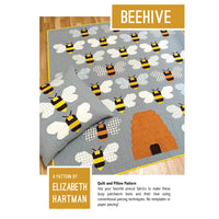 Beehive Quilt and Pillow Sewing Pattern